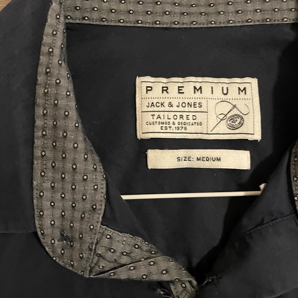 Navy button down - Picture 3 of 3